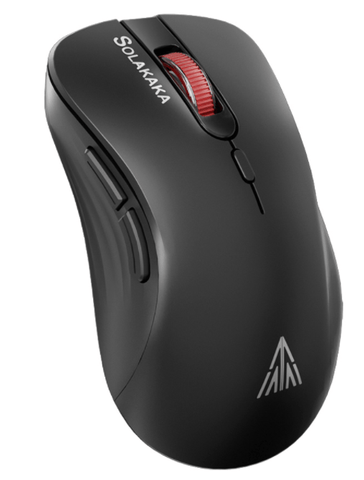 Darrahopens Electronics > Computer Accessories > Mouse & Accessories SM66 Dual Mode Wireless Gaming Mouse, Rechargeable RGB Ergonomic Mice with Adjustable DPI ,black