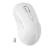 Darrahopens Electronics > Computer Accessories > Mouse & Accessories SM66 Dual Mode Wireless Gaming Mouse, Rechargeable RGB Ergonomic Mice with Adjustable DPI ,white