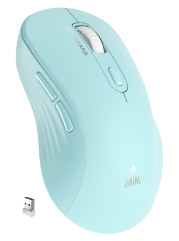 Darrahopens Electronics > Computer Accessories > Mouse & Accessories SM69 Dual Mode Wireless Gaming Mouse, Rechargeable RGB Ergonomic Mice with Adjustable DPI ,green