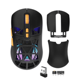 Darrahopens Electronics > Computer Accessories > Mouse & Accessories SM802 Tri‑Mode Gaming Mouse, Adjustable DPI, RGB Backlight, Ergonomic Wireless Mouse,black