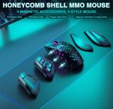 Darrahopens Electronics > Computer Accessories > Mouse & Accessories SM809pro Tri-Mode MM0 Wireless Gaming Mouse, Adjustable DPI RGB Backlight,black