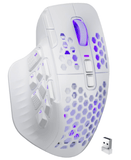 Darrahopens Electronics > Computer Accessories > Mouse & Accessories SM809pro Tri-Mode MM0 Wireless Gaming Mouse, Adjustable DPI RGB Backlight,white
