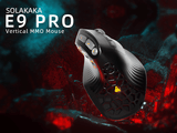 Darrahopens Electronics > Computer Accessories > Mouse & Accessories SOLAKAKA E9 Pro Vertical MMO Mouse Tri-Mode 36000 DPI 8000Hz PAW3395 In Australia - Darrahopens