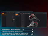 Darrahopens Electronics > Computer Accessories > Mouse & Accessories SOLAKAKA E9 Pro Vertical MMO Mouse Tri-Mode 36000 DPI 8000Hz PAW3395 In Australia - Darrahopens