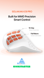Darrahopens Electronics > Computer Accessories > Mouse & Accessories SOLAKAKA E9 Pro Vertical MMO Mouse Tri-Mode 36000 DPI 8000Hz PAW3395 In Australia - Darrahopens