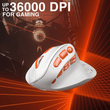 Darrahopens Electronics > Computer Accessories > Mouse & Accessories SOLAKAKA E9 Pro Vertical MMO Mouse Tri-Mode 36000 DPI 8000Hz PAW3395 In Australia - Darrahopens