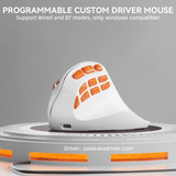 Darrahopens Electronics > Computer Accessories > Mouse & Accessories SOLAKAKA E9 Pro Vertical MMO Mouse Tri-Mode 36000 DPI 8000Hz PAW3395 In Australia - Darrahopens