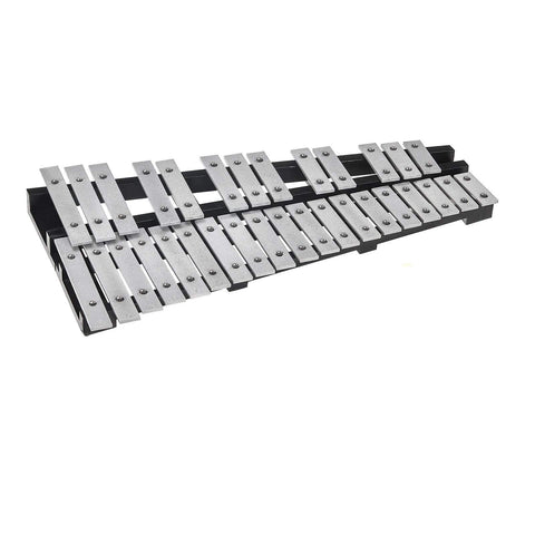 Darrahopens Electronics > Computer Accessories > Mouse & Accessories VEVOR 32 Note Glockenspiel Xylophone Bell Kit, Percussion Instrument with Mallets, Drum Sticks and Carrying Bag, Professional Glockenspiel Xylophone Percussion Instrument Set for Adults & Students
