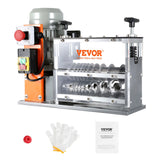 Darrahopens Electronics > Computer Accessories > Mouse & Accessories VEVOR Automatic Wire Stripping Machine, 0.06''-1.57'' Electric Motorized Cable Stripper, 750 W, 98 ft/min Wire Peeler with Visible Stripping Depth Reference, 10 Channels for Scrap Copper Recycling