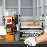 Darrahopens Electronics > Computer Accessories > Mouse & Accessories VEVOR Automatic Wire Stripping Machine, 0.06''-1.57'' Electric Motorized Cable Stripper, 750 W, 98 ft/min Wire Peeler with Visible Stripping Depth Reference, 10 Channels for Scrap Copper Recycling