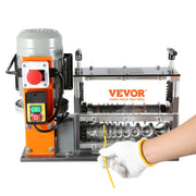 Darrahopens Electronics > Computer Accessories > Mouse & Accessories VEVOR Automatic Wire Stripping Machine, 0.06''-1.57'' Electric Motorized Cable Stripper, 750 W, 98 ft/min Wire Peeler with Visible Stripping Depth Reference, 10 Channels for Scrap Copper Recycling