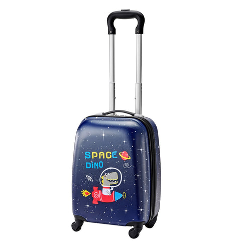 Darrahopens Electronics > Computer Accessories > Mouse & Accessories VEVOR Kids Luggage Set, 2 Piece, 45.7 cm Hardside Rolling Wheels Suitcase with Hard-Shell Backpack, Dinosaur Kids Carry on Luggage Set, Holiday Birthday Present for Girls & Boys, Airline Approved