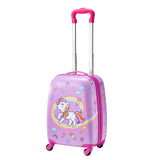 Darrahopens Electronics > Computer Accessories > Mouse & Accessories VEVOR Kids Luggage Set, 2 Piece, 45.7 cm Hardside Rolling Wheels Suitcase with Hard-Shell Backpack, Unicorn Kids Carry on Luggage Set, Holiday Birthday Present for Girls & Boys, Airline Approved
