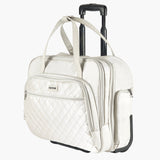 Darrahopens Electronics > Computer Accessories > Mouse & Accessories VEVOR Rolling Laptop Bag, Fits Up to 15.6 Inch Laptop, Wheeled Briefcase, Roller Computer Tote Bag with 2 Fixed Wheels & Telescoping Handle, Laptop Case for Work Travel Business Office, Women Men