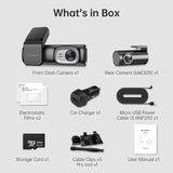 Darrahopens Electronics > Computer Accessories > Webcams 2 Channel 4K Dashcam with 1080P, 5G WiFi, GPS, Parking Monitor, Voice Control, Free 64GB TF Card In Australia - Darrahopens