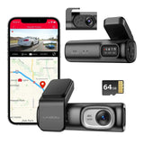 Darrahopens Electronics > Computer Accessories > Webcams 2 Channel 4K Dashcam with 1080P, 5G WiFi, GPS, Parking Monitor, Voice Control, Free 64GB TF Card In Australia - Darrahopens