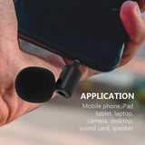 Darrahopens Electronics > Computer Accessories > Webcams 3.5mm Recording Microphone - PC, Smartphone, Podcast, Meeting, Wireless Mic