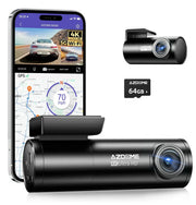 Darrahopens Electronics > Computer Accessories > Webcams 4K Black Dash Cam with 5.8GHz WiFi, GPS, Front & Rear Recording, 24-Hour Parking Mode, 64GB Card In Australia - Darrahopens
