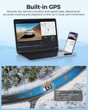 Darrahopens Electronics > Computer Accessories > Webcams 4K Black Dash Cam with 5.8GHz WiFi, GPS, Front & Rear Recording, 24-Hour Parking Mode, 64GB Card In Australia - Darrahopens
