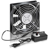 Darrahopens Electronics > Computers & Tablets > Desktops & Accessories 120mm 12V PC Case Fan - Adjustable Wind Speed, AC 220V - 240V Fan, 2750RPM, Laptop PC Fan for TV, Radio, Router