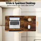 Darrahopens Electronics > Computers & Tablets > Desktops & Accessories Artiss 3 Tier Adjustable Laptop Desk Tiltable Mobile Side Table Wheels