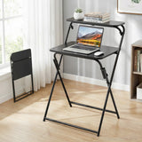Darrahopens Electronics > Computers & Tablets > Desktops & Accessories Artiss Laptop Desk Foldable Study Desk Home Office Black