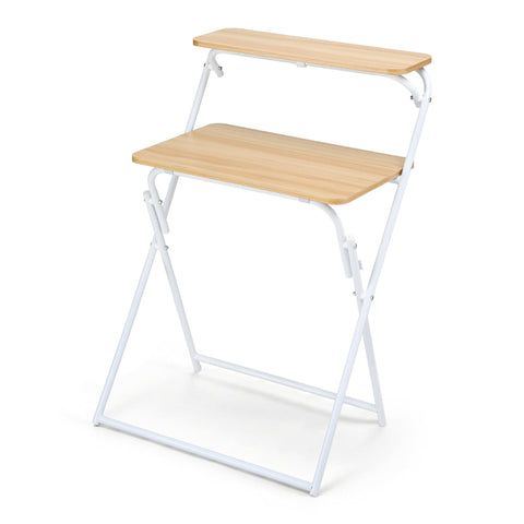 Darrahopens Electronics > Computers & Tablets > Desktops & Accessories Artiss Laptop Desk Foldable Study Desk Home Office Oak