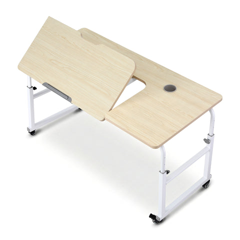 Darrahopens Electronics > Computers & Tablets > Desktops & Accessories Artiss Mobile Laptop Desk Overbed Table Adjustable Computer Stand Bedside Cart