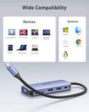 Darrahopens Electronics > Computers & Tablets > Desktops & Accessories BENFEI 000359GY  11-in-1 USB C Hub Triple Display Docking Station Dual HDMI, VGA, 3xUSB 3.0, 10Gbps