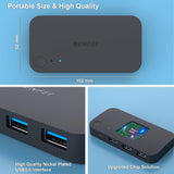 Darrahopens Electronics > Computers & Tablets > Desktops & Accessories BENFEI 000376BK USB 3.0 Switch, USB Switcher 2 Computers Share 3xUSB 3.0 and 1xUSB C with Remote