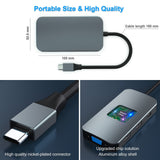 Darrahopens Electronics > Computers & Tablets > Desktops & Accessories BENFEI 335GY USB-C Hub with Triple Display, 8-in-1 Docking Station (100W PD, Dual 4K HDMI, VGA, 3x USB 3.0)