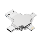 Darrahopens Electronics > Computers & Tablets > Desktops & Accessories Choetech CR-002-SL EasyGO A+C+Micro+lighting four in one card reader