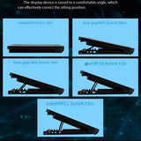 Darrahopens Electronics > Computers & Tablets > Desktops & Accessories **Fully Compatible Laptop Stand｜Dual-Fan Cooling + Ergonomic Angle Adjustment, All-in-One Portable Design for Work, Gaming, and Entertainment**