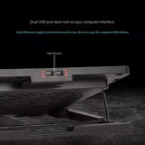 Darrahopens Electronics > Computers & Tablets > Desktops & Accessories **Fully Compatible Laptop Stand｜Dual-Fan Cooling + Ergonomic Angle Adjustment, All-in-One Portable Design for Work, Gaming, and Entertainment**