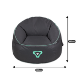 Darrahopens Electronics > Computers & Tablets > Desktops & Accessories Laser Gaming Bean Bag with Pocket & Headphone Strap