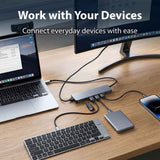 Darrahopens Electronics > Computers & Tablets > Desktops & Accessories Laser USB-C 6-in-1 Multi-Port Hub with 4K HDMI and 100W PD Charging