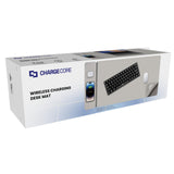Darrahopens Electronics > Computers & Tablets > Desktops & Accessories Laser Wireless Charging Desk Mat Grey