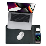 Darrahopens Electronics > Computers & Tablets > Desktops & Accessories Laser Wireless Charging Laptop Sleeve Up to 16 Inch Black