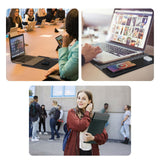 Darrahopens Electronics > Computers & Tablets > Desktops & Accessories Laser Wireless Charging Laptop Sleeve Up to 16 Inch Black