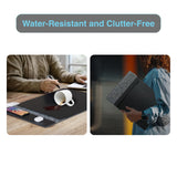 Darrahopens Electronics > Computers & Tablets > Desktops & Accessories Laser Wireless Charging Laptop Sleeve Up to 16 Inch Black