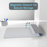 Darrahopens Electronics > Computers & Tablets > Desktops & Accessories Laser Wireless Charging Laptop Sleeve Up to 16 Inch Grey