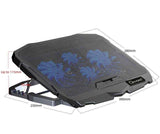 Darrahopens Electronics > Computers & Tablets > Desktops & Accessories OXHORN LC-1701 Laptop Cooling Stand High Adjustable