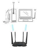 Darrahopens Electronics > Computers & Tablets > Desktops & Accessories OXHORN UW-1300B USB AC1300 + Bluetooth 5.0 Adapter