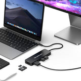 Darrahopens Electronics > Computers & Tablets > Desktops & Accessories Simplecom CHT595 9-in-1 USB-C Multiport Docking Station with NVMe M.2 Enclosure