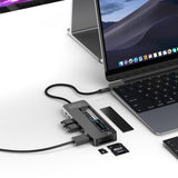Darrahopens Electronics > Computers & Tablets > Desktops & Accessories Simplecom CHT595 9-in-1 USB-C Multiport Docking Station with NVMe M.2 Enclosure