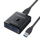 Darrahopens Electronics > Computers & Tablets > Desktops & Accessories Simplecom KM125 Bi-Directional 2-Way USB 3.0 Switch 1 In 2 Out (2 In 1 Out) 5Gbps