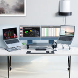 Darrahopens Electronics > Computers & Tablets > Desktops & Accessories Simplecom KM590 2-Port USB-C Dual 4K HDMI Monitor KVM Switch and Docking Station with Network Sharing
