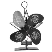 Darrahopens Electronics > Computers & Tablets > Desktops & Accessories Stove Fans 4 Blades Heat Powered Low Noise High Temperature Resistant Fireplace Fan for HomeBlack In Australia - Darrahopens