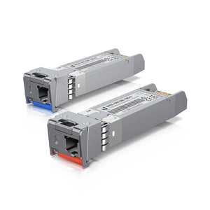 Darrahopens Electronics > Computers & Tablets > Desktops & Accessories Ubiquiti UFiber SFP+ Single-Mode Module, 10G BiDi, 2 Pack, Same 10 Gbps Speed, Less Cable Required (Single Strand, LC Connector)