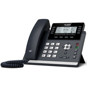 Darrahopens Electronics > Computers & Tablets > Desktops & Accessories Yealink T43U 12 Line IP phone, 3.7' 360x160 pixel Graphical LCD with backlight, Dual USB Ports, POE Support, Wall Mountable, ( T42S ), 3.7' screen